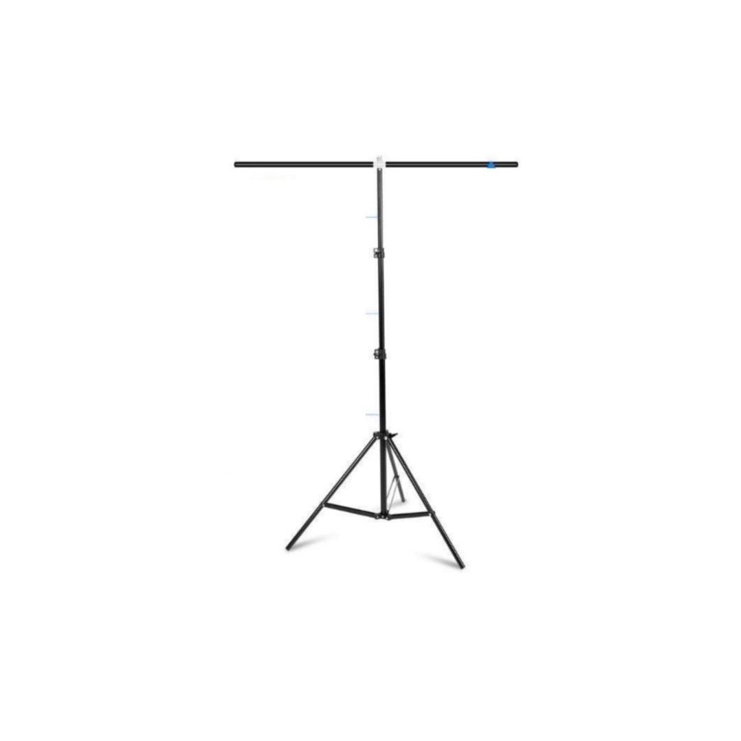 Photography backdrop background t bar stand tripod high 2 meter t-stand ...