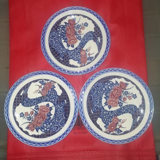 Piring Antik pajangan kecil D. 15 cm made in japan