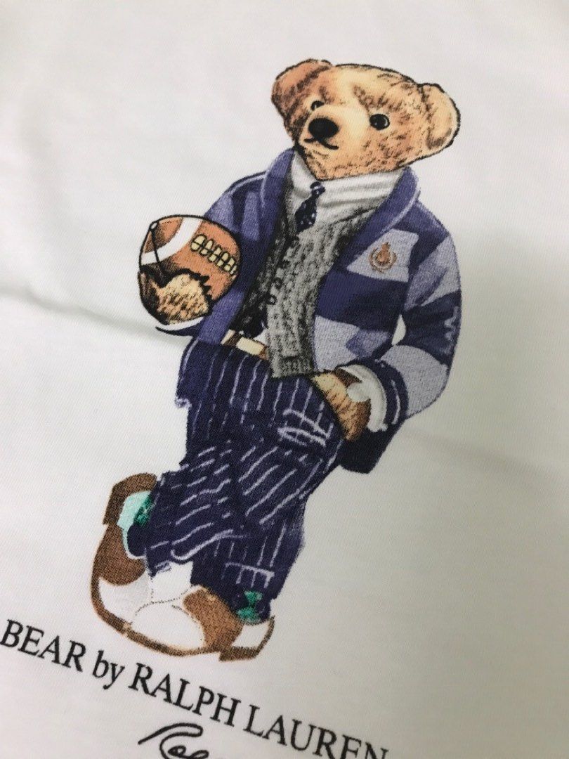 Polo Ralph Lauren Rugby 🏉 Polo Bear T-Shirt, Babies & Kids, Babies & Kids  Fashion on Carousell