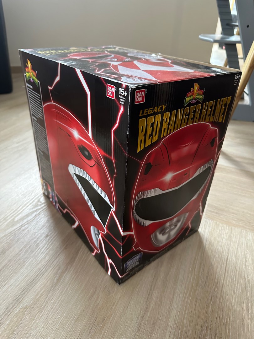 Power Rangers Legacy Red Ranger Helmet MMPR, Hobbies & Toys, Toys ...