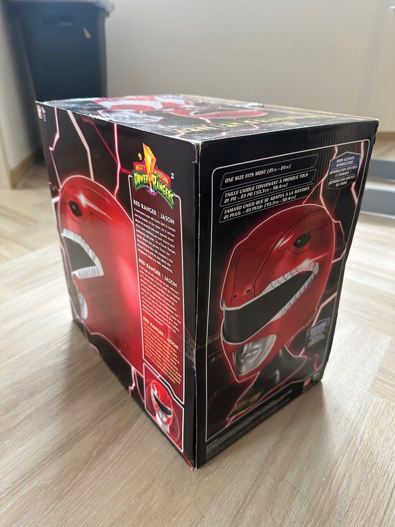 Power Rangers Legacy Red Ranger Helmet MMPR, Hobbies & Toys, Toys ...
