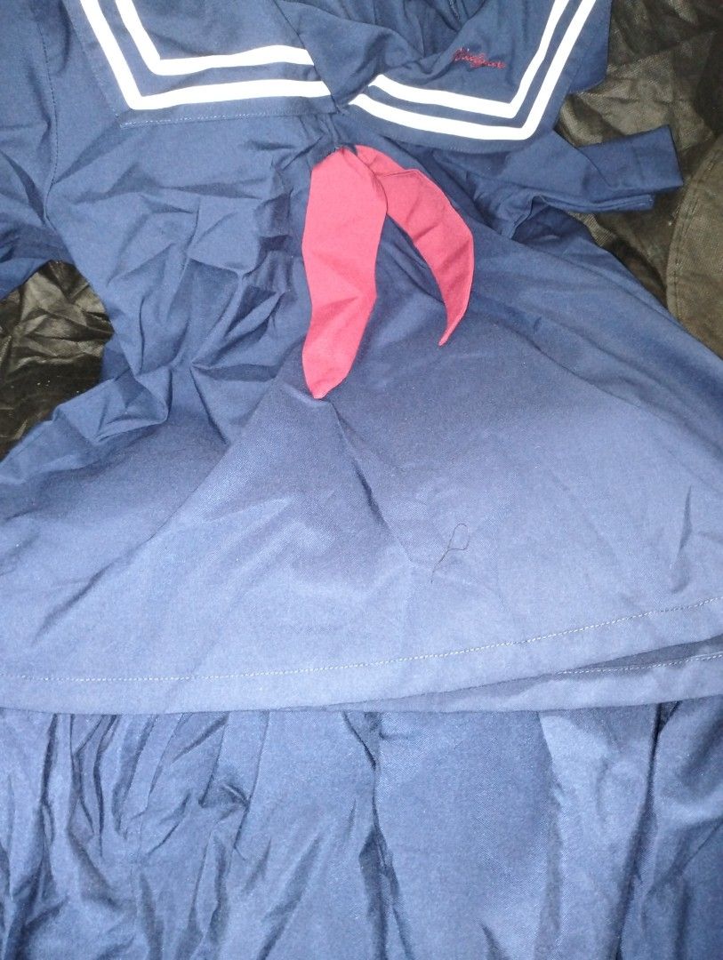 Preloved Rgs Raffles Girls School uniform pe shorts attire socks