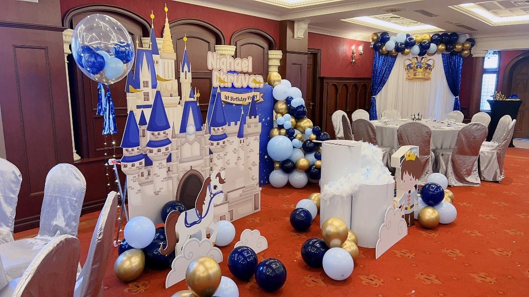 Prince and Castle theme Arch Board Package - Fully Customised Design ...