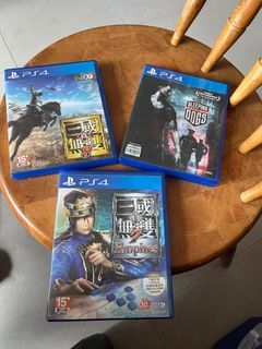 PS4 三國無雙7、三國無雙8、Sleeping dog