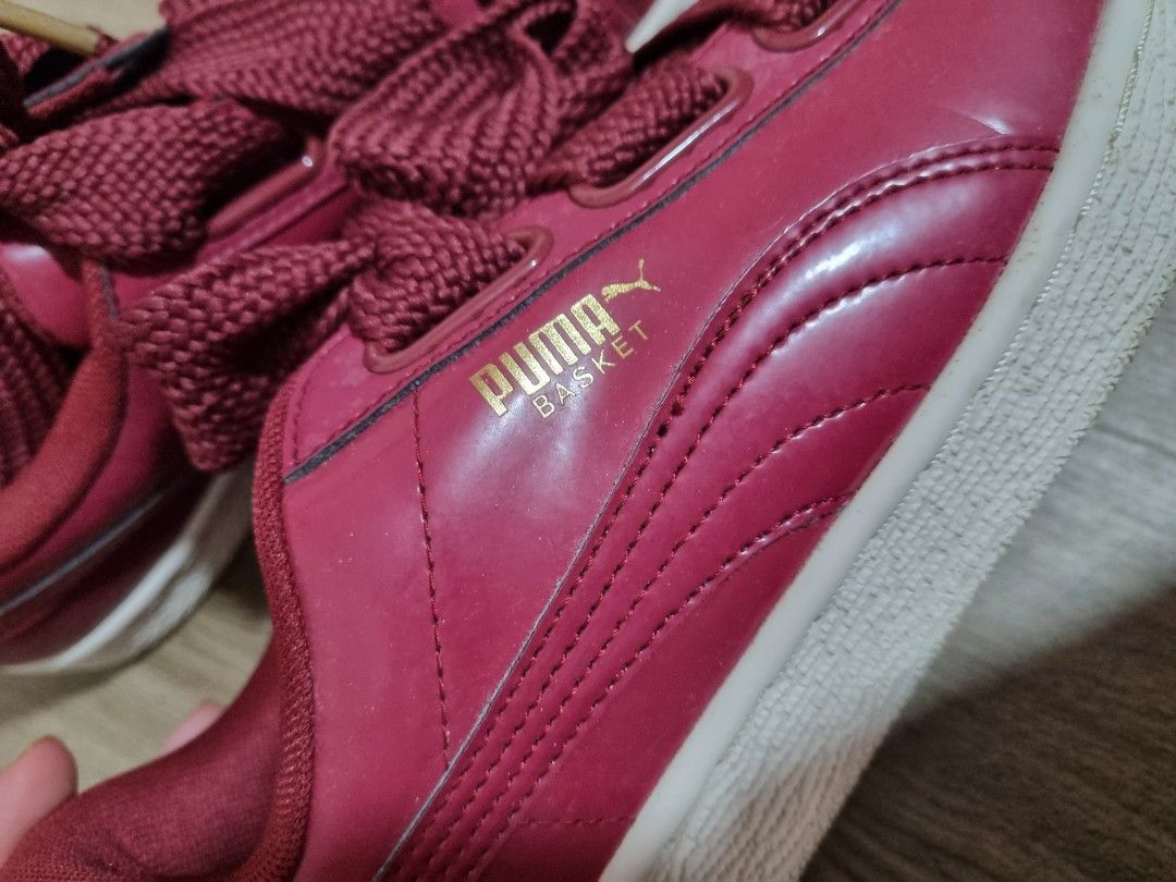 Puma cheap basket purple