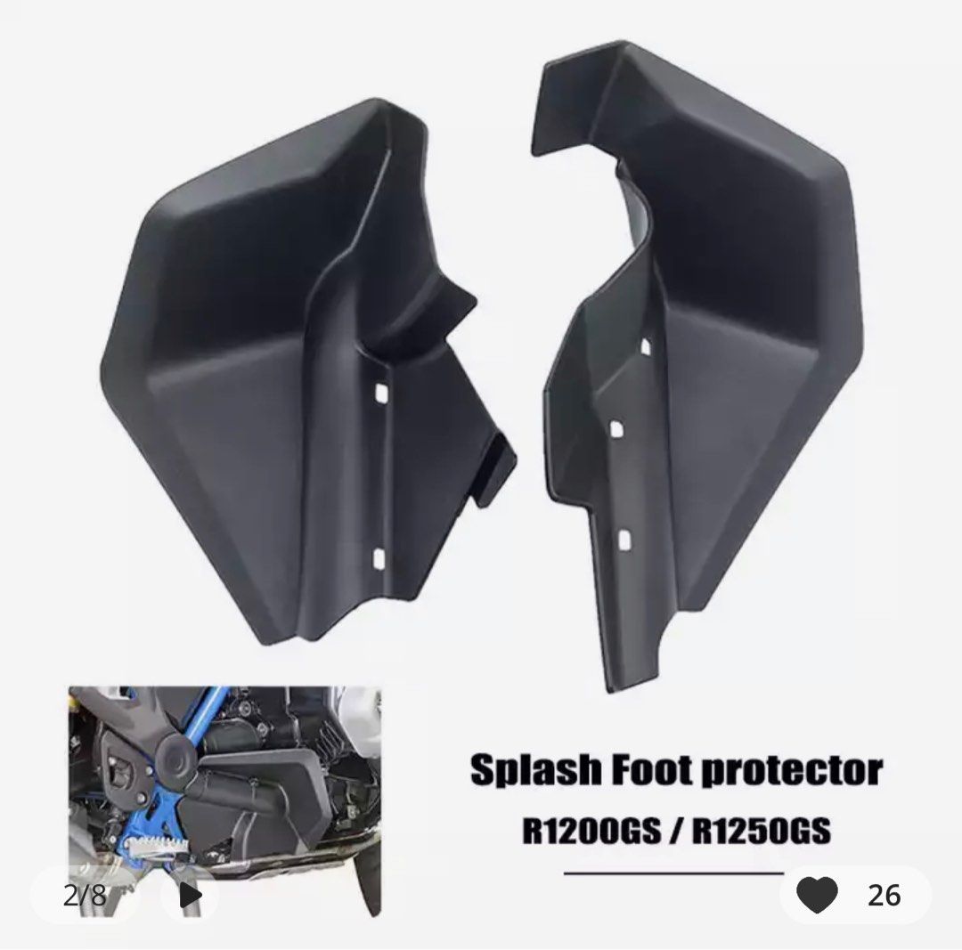 R1200GS R1250GS Splash Foot protector Guard Protect feet guards For BMW