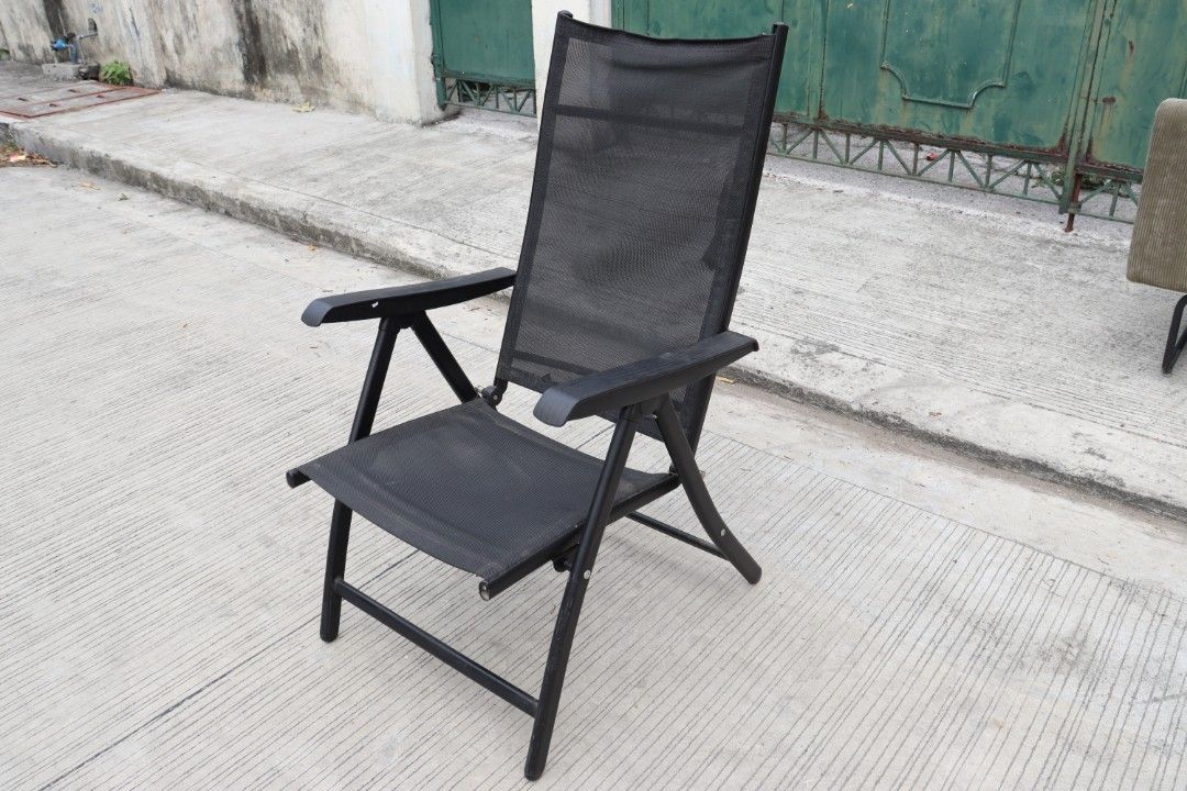 Recliner Outdoor Chair Pool Side Chair Foldbale, Furniture & Home