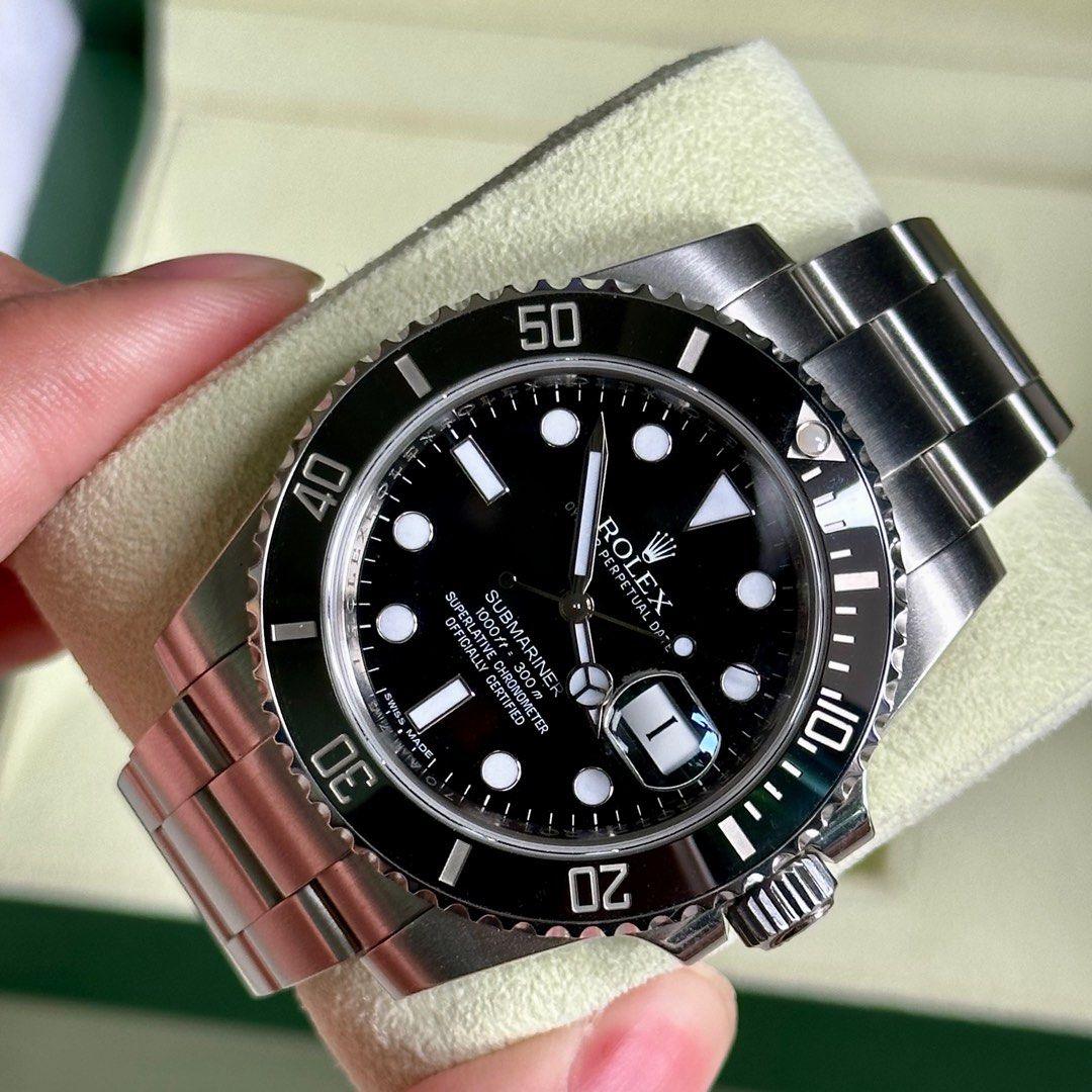 Rolex Submariner 116610LN 40mm Black Luxury Watches on Carousell