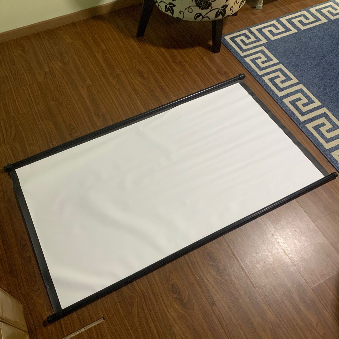 Roll up Projector screen 60 inch 16x9, TV & Home Appliances, TV