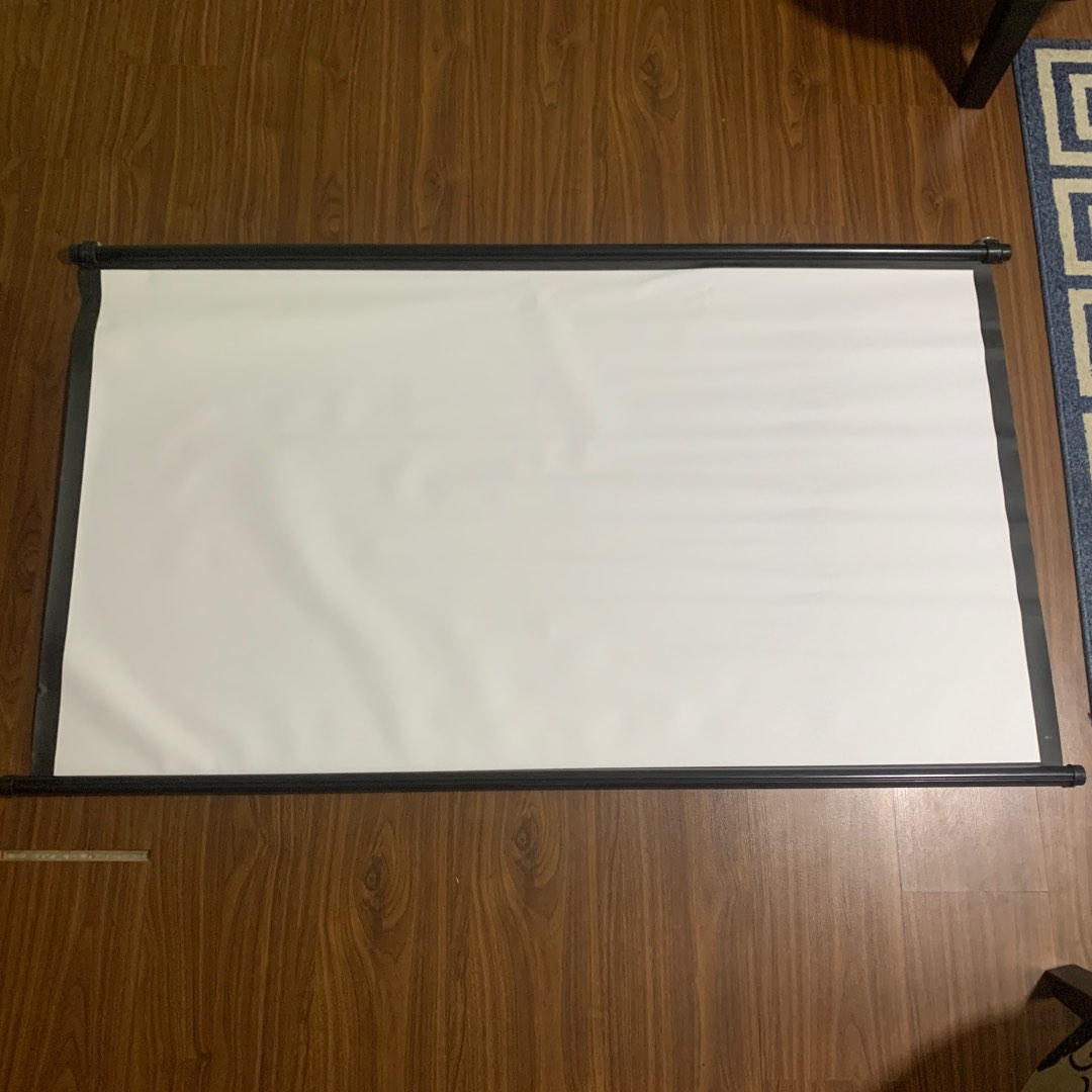 Roll up Projector screen 60 inch 16x9, TV & Home Appliances, TV