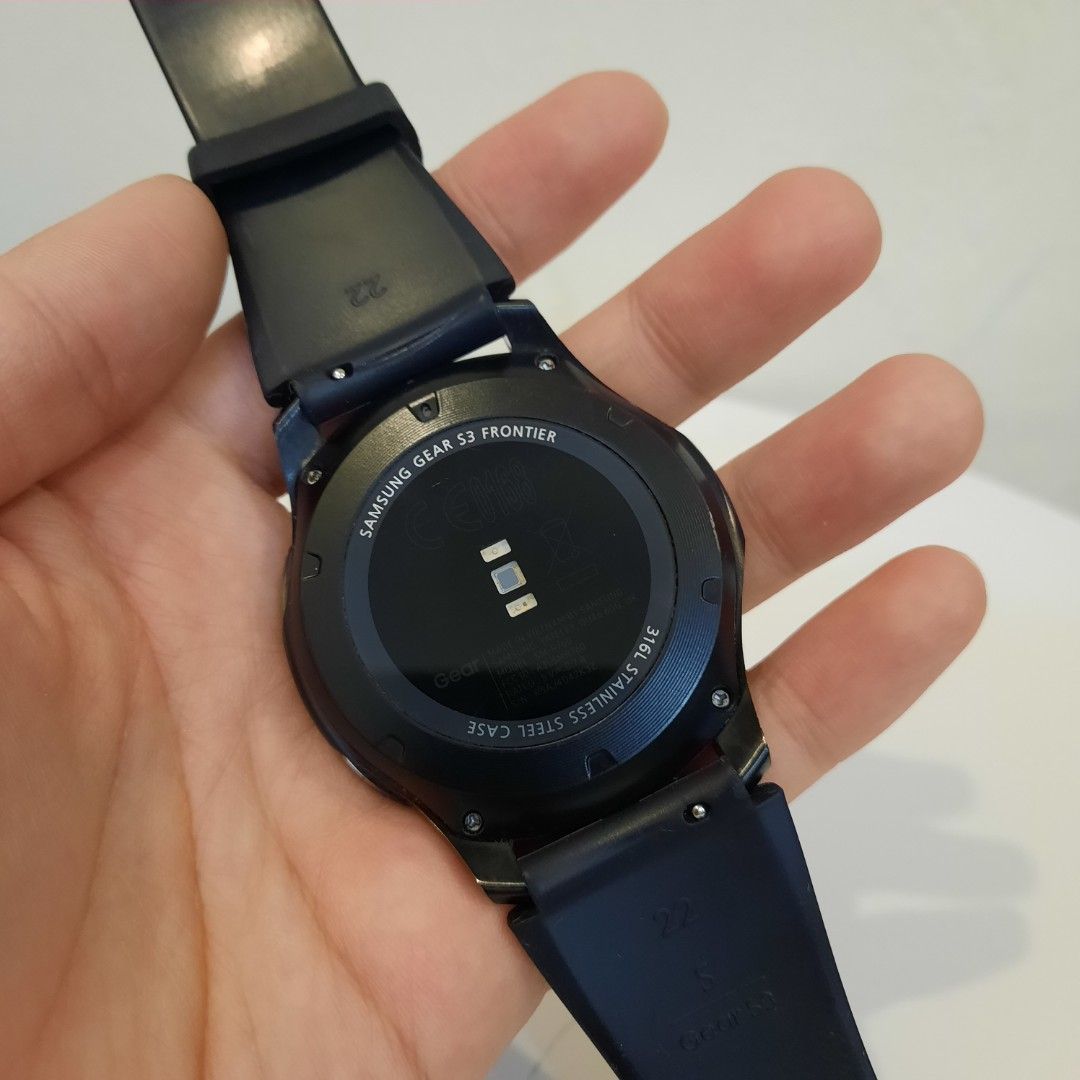 Samsung Gear S3 frontier, Fesyen Pria, Jam Tangan di Carousell