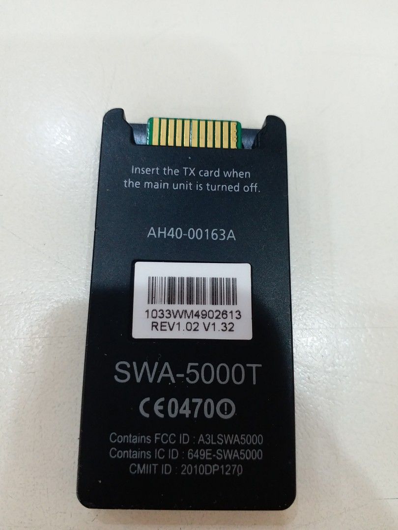 SAMSUNG SWA5000T一原裝無線接收器, 音響器材, 其他音響配件及設備 Carousell