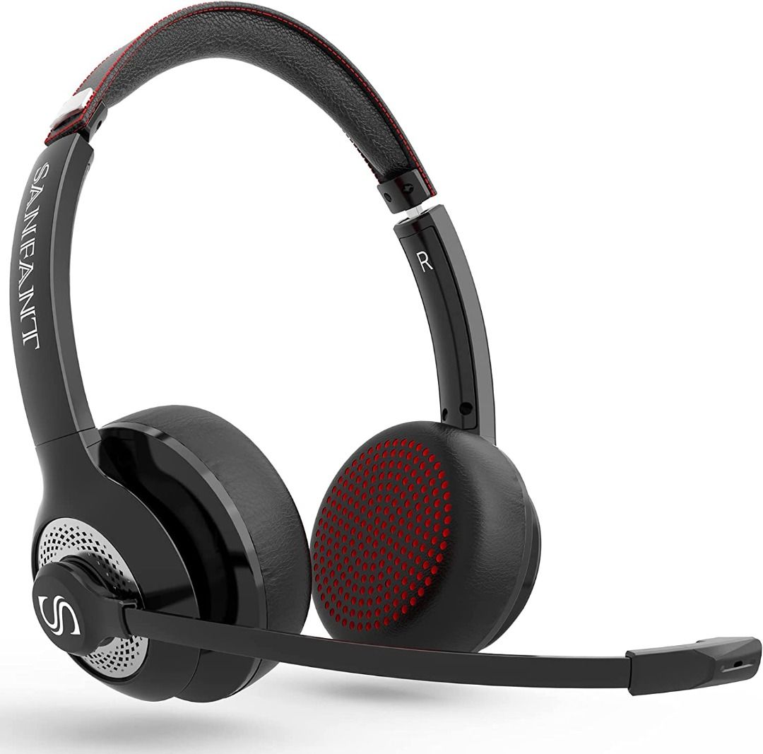 Bluetooth laptop 2025 headset with mic