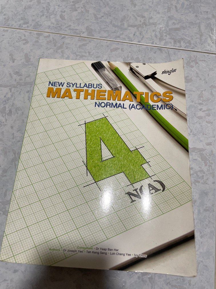 Sec 4 Normal Academic New Syllabus Mathematics, Hobbies & Toys, Books ...