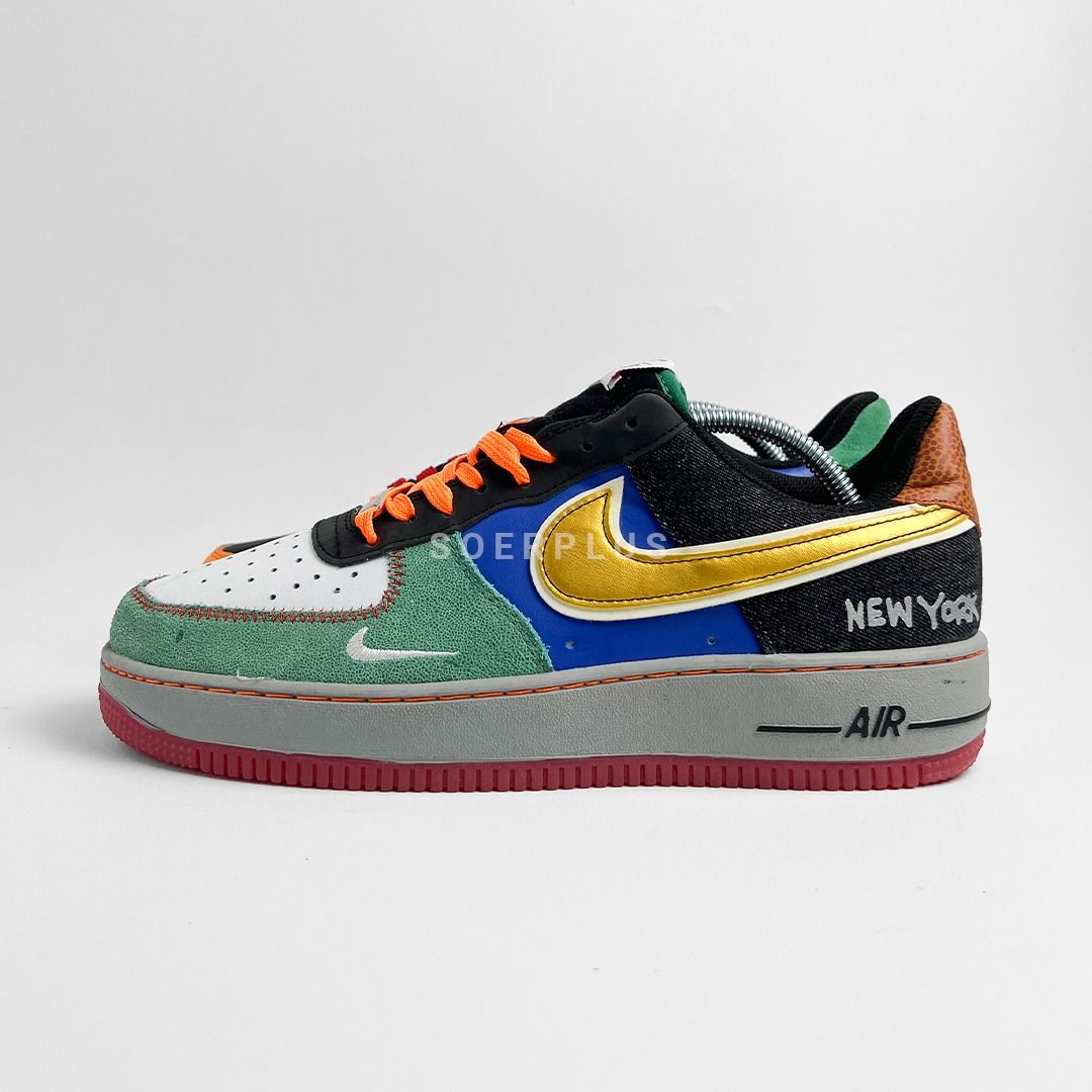 SEPATU SHOES SNEAKERS BASKET Nike Air Force 1 Low What The NYC THRIFT BEKAS SECOND