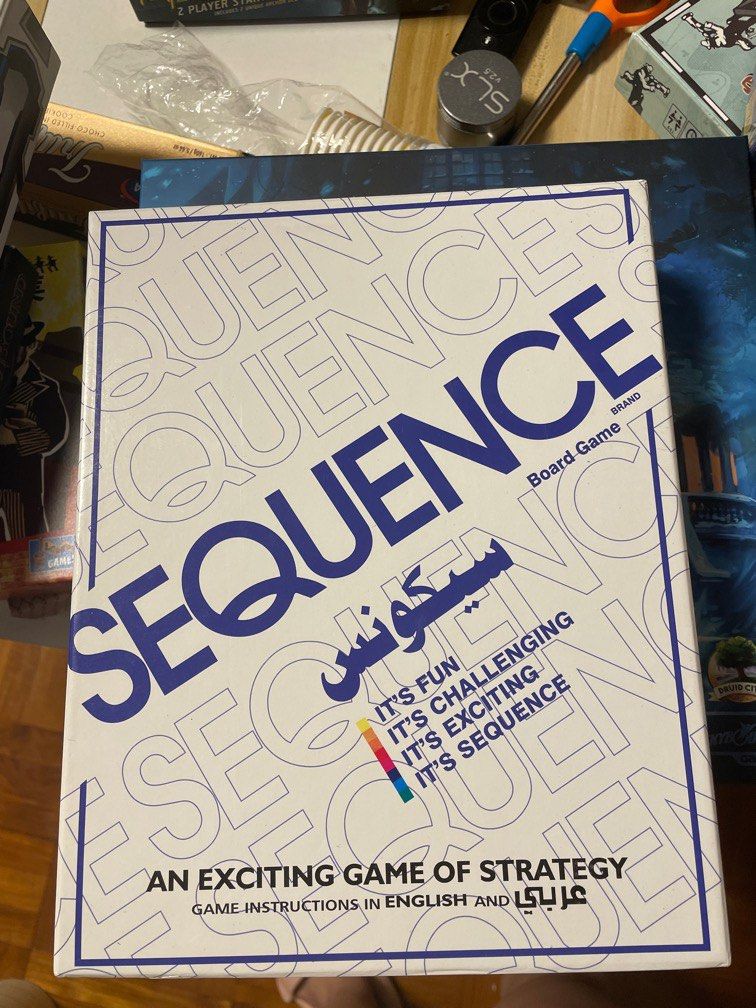 Sequence （分類：桌遊及拼圖）位於 Hong Kong。 由 yo513 提交（商品編號 1206908535，圖片 1）。簡介： 一班朋友可以用來賭錢 一個家庭可以have fun 。