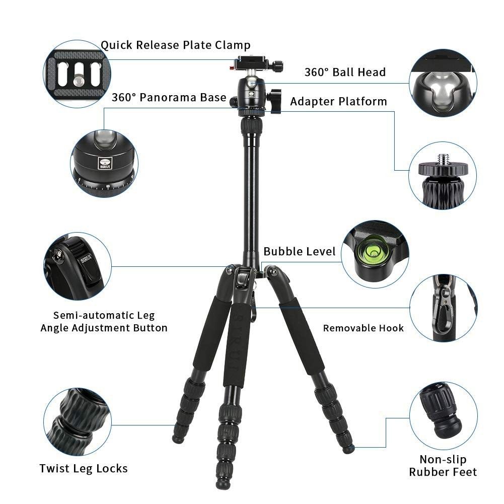 Sirui t005sk, Travel Tripod, Photography, Photography Accessories