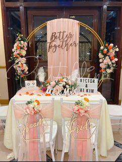 Solemnization/ Wedding Styling 🧚‍♀️