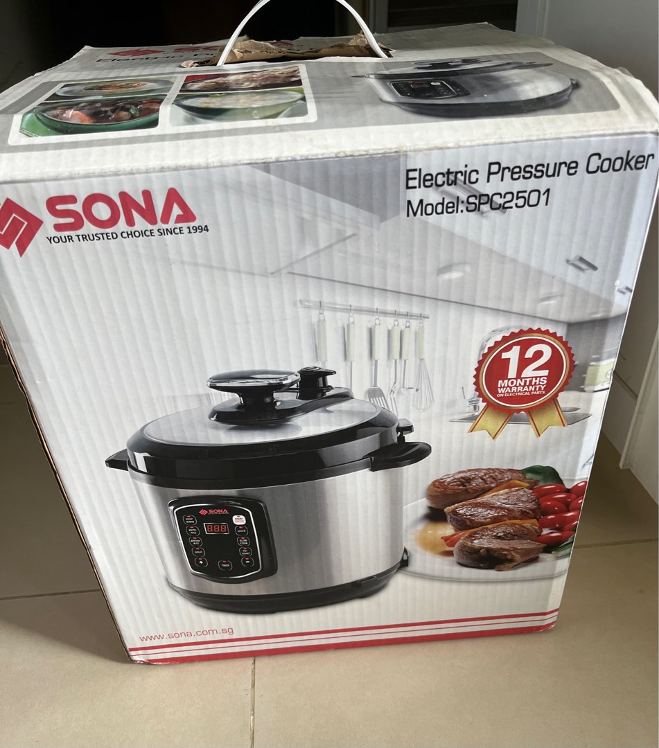 Sona pressure cooker like new TV Home Appliances Kitchen