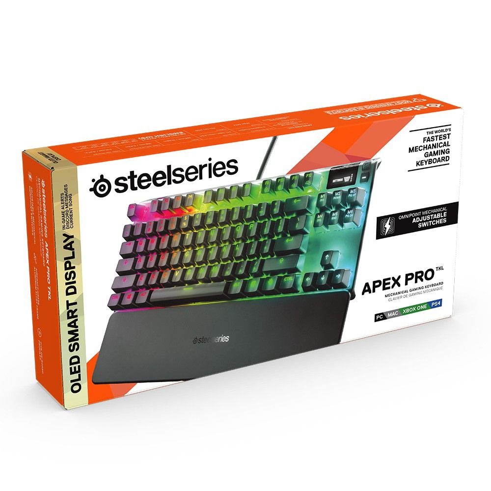 Steelseries Apex Pro TKL 2023, Computers & Tech, Parts & Accessories,  Computer Keyboard on Carousell