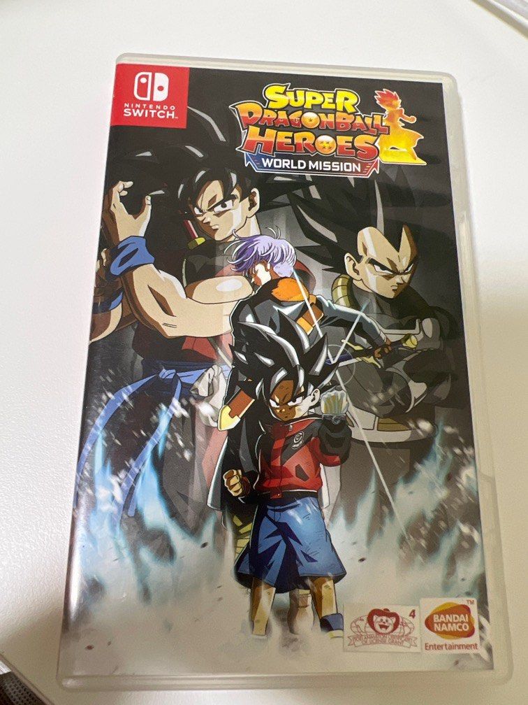 Super dragon ball heroes world mission nintendo switch game sales