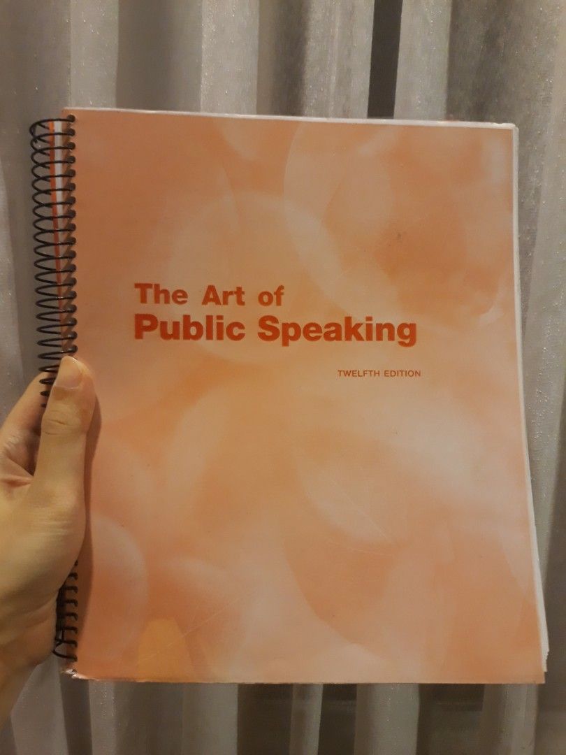 The Art of Public Speaking (12th Ed.), Hobbies & Toys, Books ...