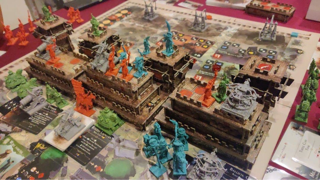 The Great Wall Dragon Pledge AllIn Kickstarter Board Game, Hobbies