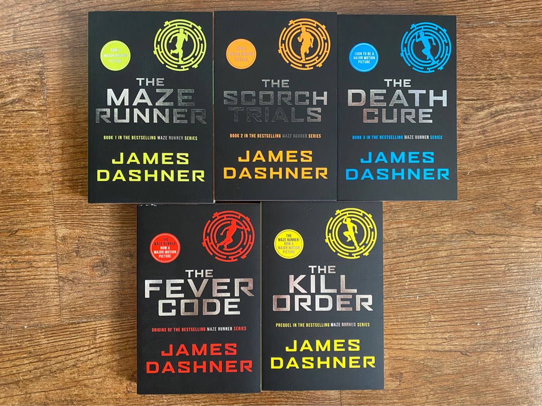 The Maze Runner Series (Books 1-5), Hobbies & Toys, Books & Magazines