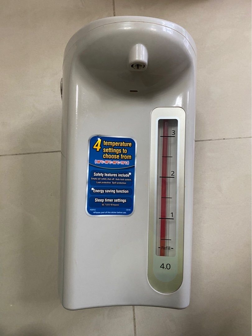 TIGER Electric Water Heater / Warmer 4.0L, TV & Home Appliances, Other Home Appliances on Carousell