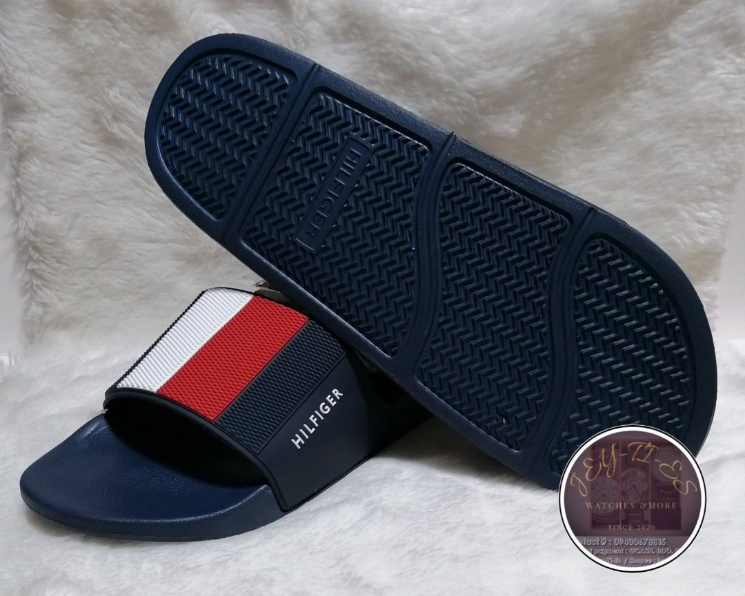tommy hilfiger slides mens
