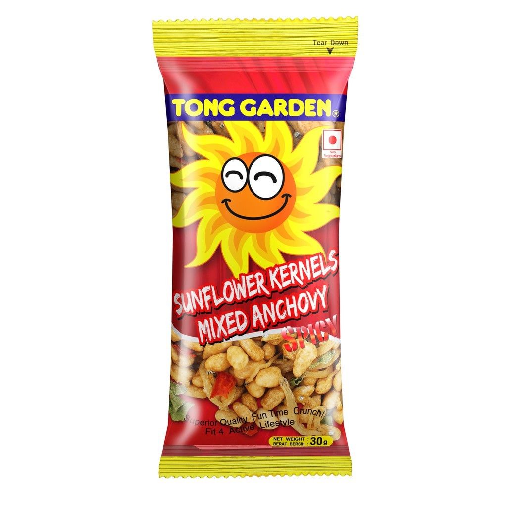 Tong garden sunflower seeds assorted flavour BBQ roasted sunflower