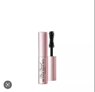 Too Faced better than sex travel size mascara