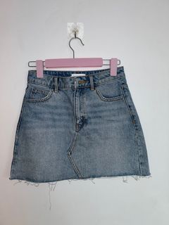 Topshop Denim Skirt