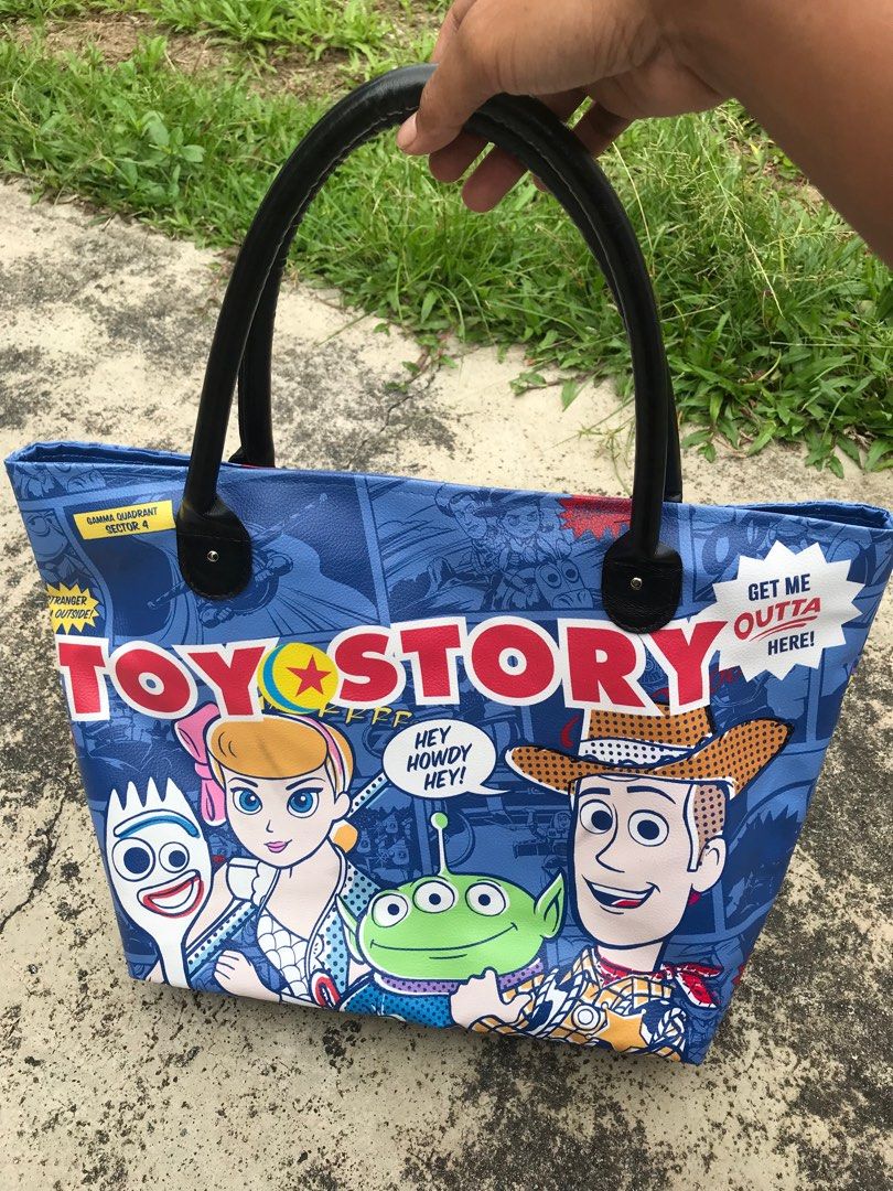 toy story tote bag, Women's Fashion, Bags & Wallets, Tote Bags on Carousell