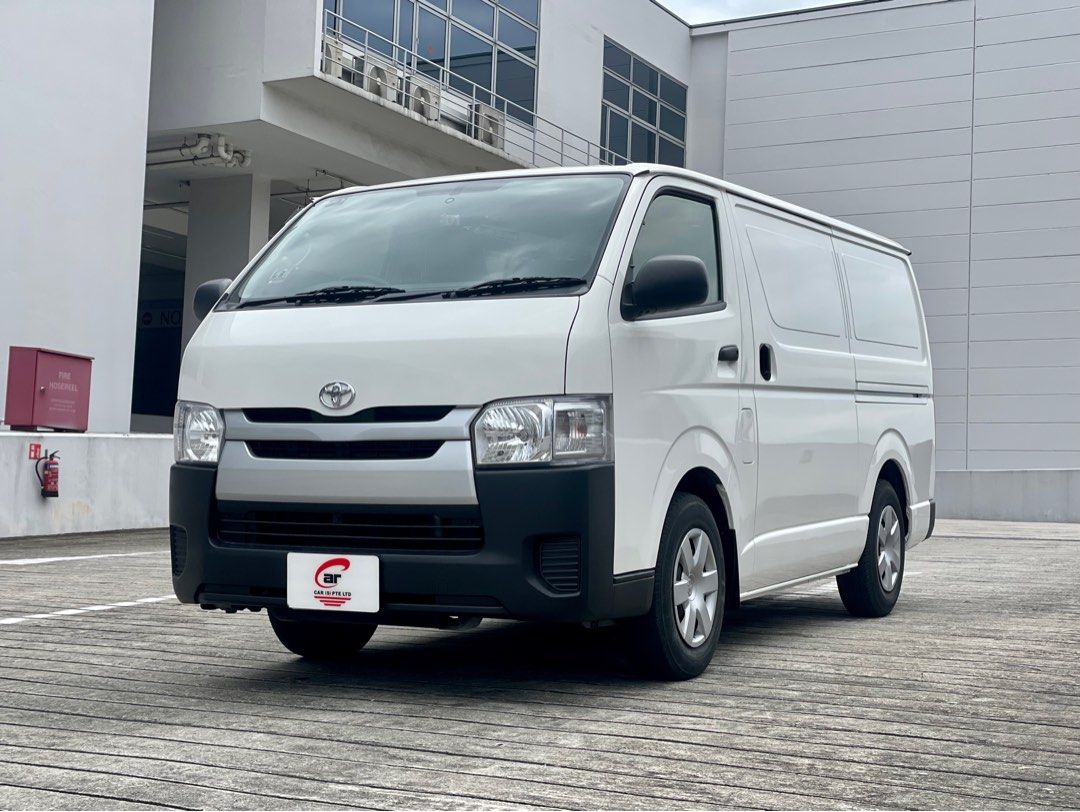 Toyota Hiace 3.0 Manual Manual (Category: Used Commercial Vehicles for Sale) located in Singapore. Submitted by priscillalee0616 (Listing ID 1206895090, Image 2). Description: • 2016 HIACE Manual Diesel Van ✅Original Tip Top Condition! As good As New ! ✅Come With Carpet Floorboard! ✅Come With Build In Reverse Camera ! ✅Free Servicing Before Handover ! ✅Well Taken Care By Owner Since Day 1! ✅5 Doors Easy Loading/Unloading For Any Industrial! ✅High