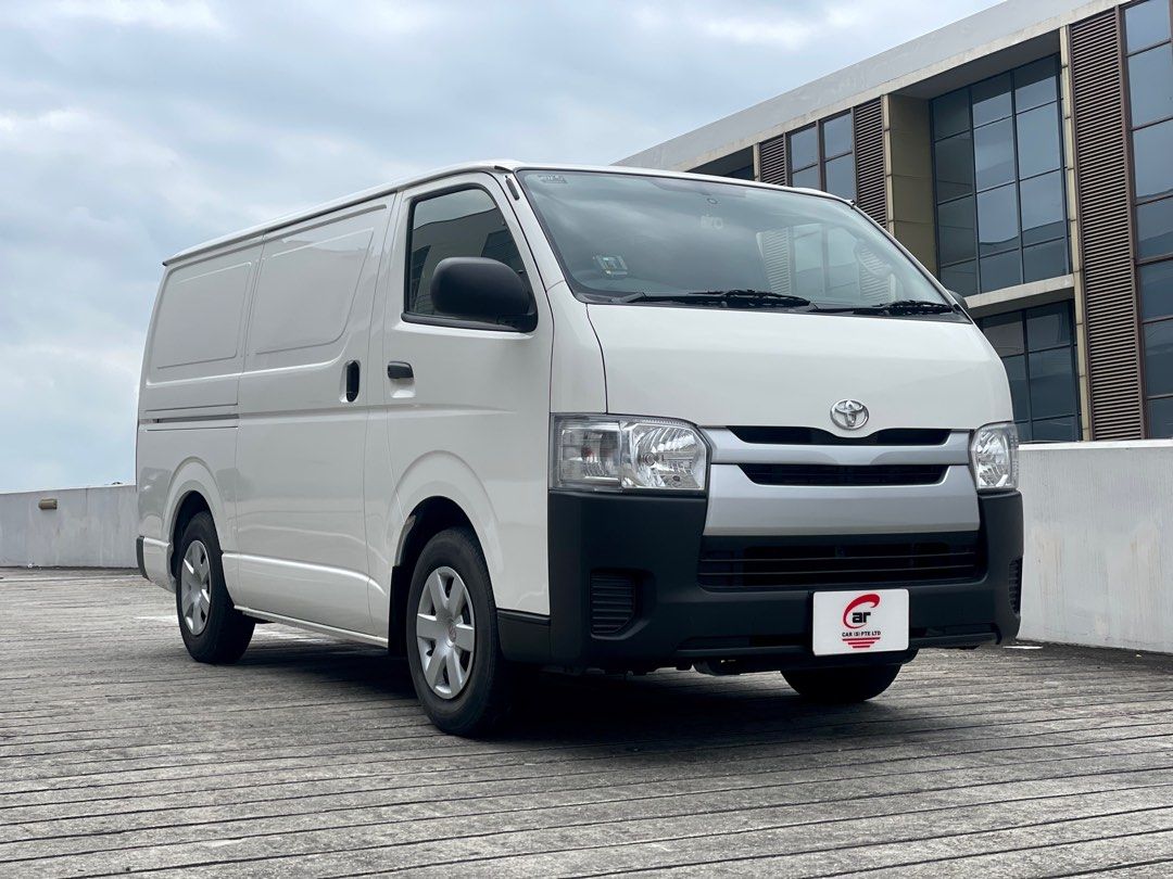 Toyota Hiace 3.0 Manual Manual (Category: Used Commercial Vehicles for Sale) located in Singapore. Submitted by priscillalee0616 (Listing ID 1206895090, Image 1). Description: • 2016 HIACE Manual Diesel Van ✅Original Tip Top Condition! As good As New ! ✅Come With Carpet Floorboard! ✅Come With Build In Reverse Camera ! ✅Free Servicing Before Handover ! ✅Well Taken Care By Owner Since Day 1! ✅5 Doors Easy Loading/Unloading For Any Industrial! ✅High