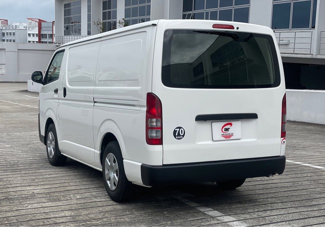 Toyota Hiace 3.0 Manual Manual (Category: Used Commercial Vehicles for Sale) located in Singapore. Submitted by priscillalee0616 (Listing ID 1206895090, Image 3). Description: • 2016 HIACE Manual Diesel Van ✅Original Tip Top Condition! As good As New ! ✅Come With Carpet Floorboard! ✅Come With Build In Reverse Camera ! ✅Free Servicing Before Handover ! ✅Well Taken Care By Owner Since Day 1! ✅5 Doors Easy Loading/Unloading For Any Industrial! ✅High