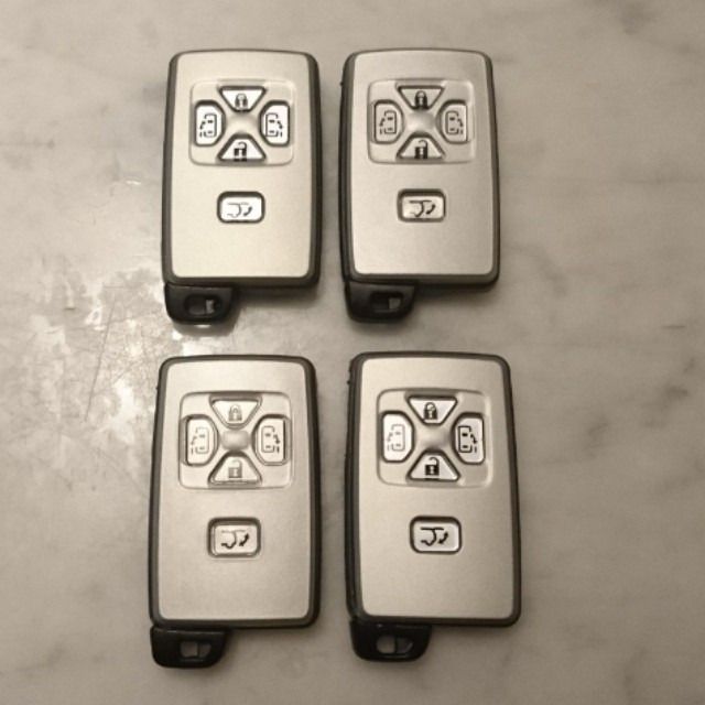 Toyota Smart Key : Alphard / Vellfire / Allion / Altis / Harrier Turbo ...