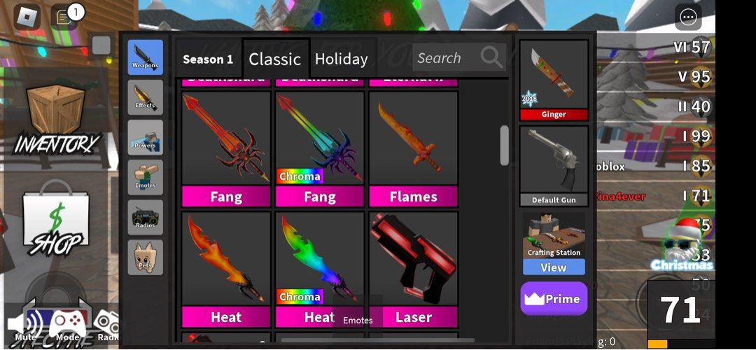 Trading all my adopt me pets for good mm2 weapons ONLY! No low