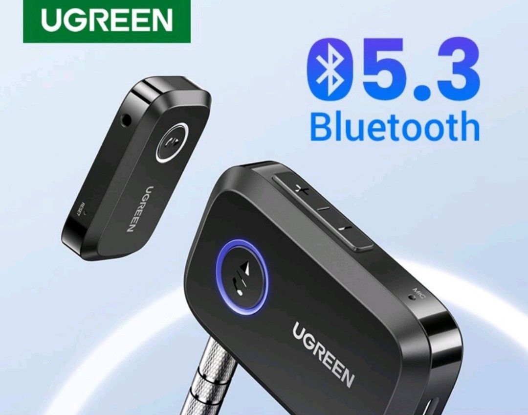 Hookit Up Car Audiobluetooth 5.3 Car Adapter With Mic - Ugreen