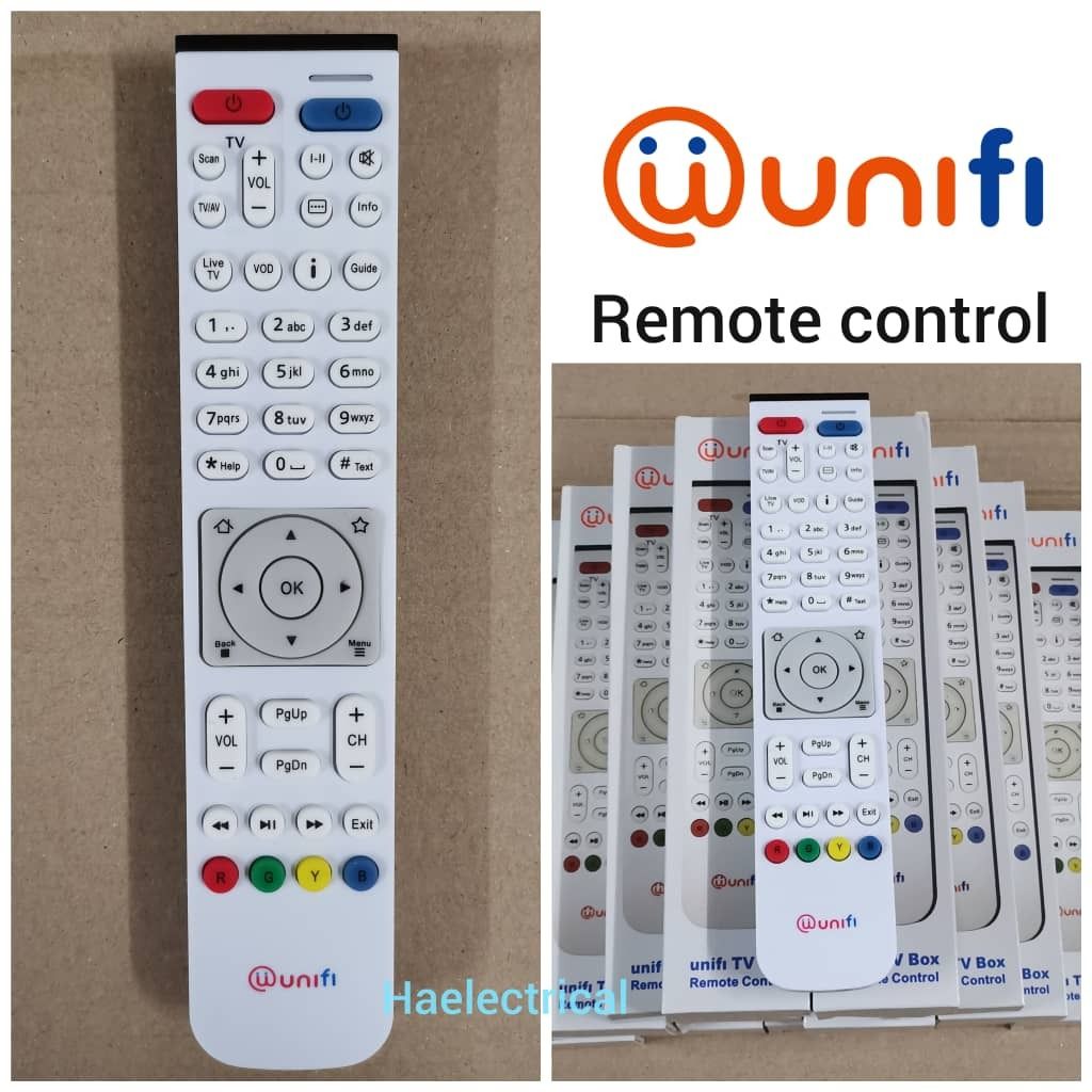 UNIFI TV Box Remote Control Replacement, TV & Home Appliances, TV