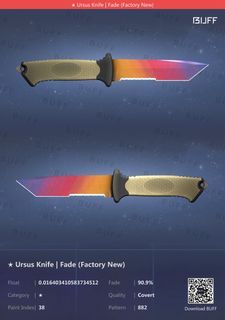 Ursus Fade CSGO