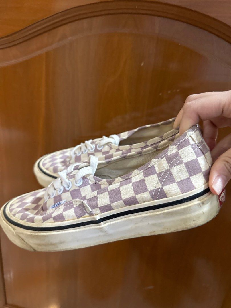 Vans Authentic - Anaheim Factory Checkerboard in Pink, Men's Fashion,  Footwear, Sneakers on Carousell