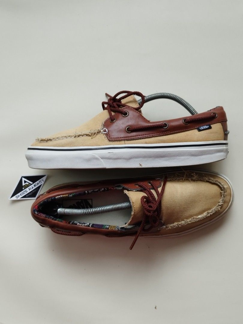 Vans zapato shop del barco khaki