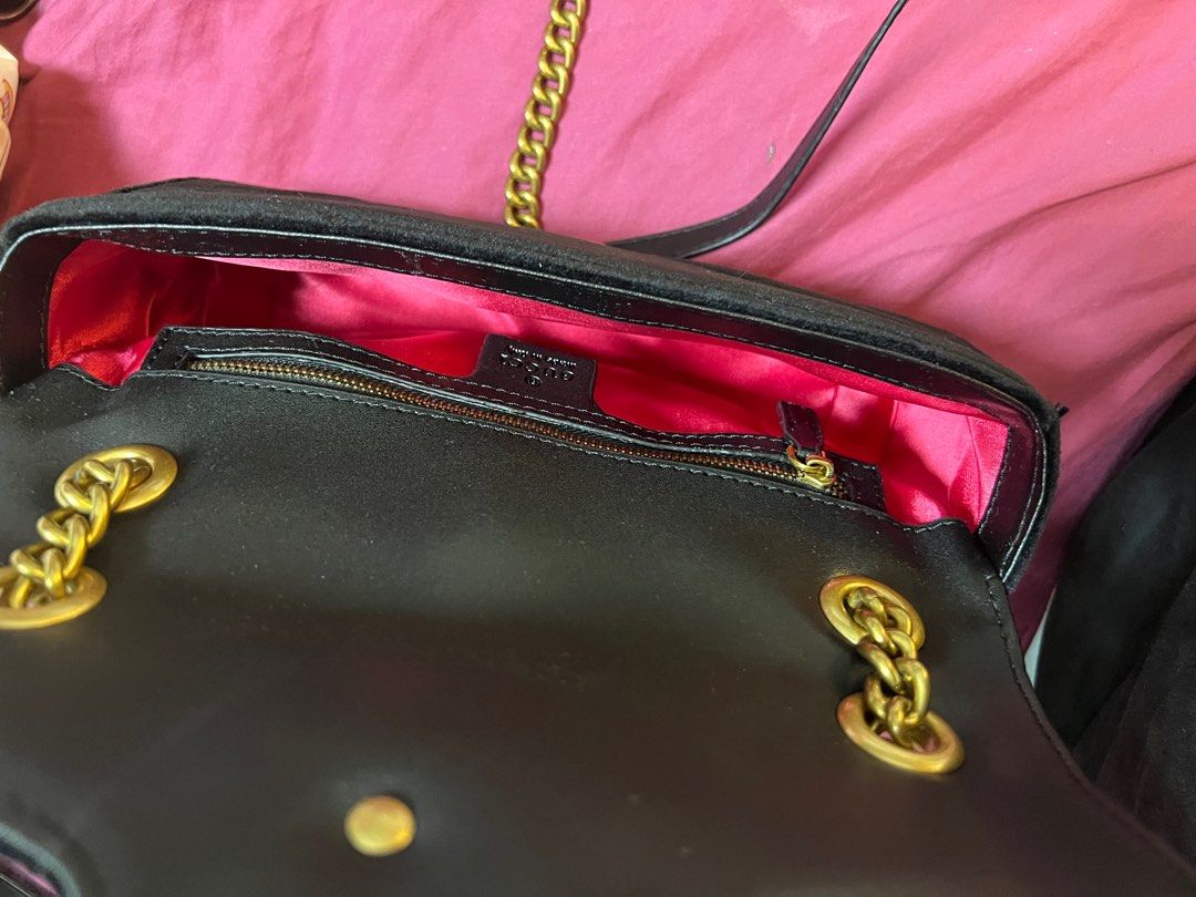 AA Velvet Sling bag, Women's Fashion, Bags & Wallets, Crossbody Bags on Carousell