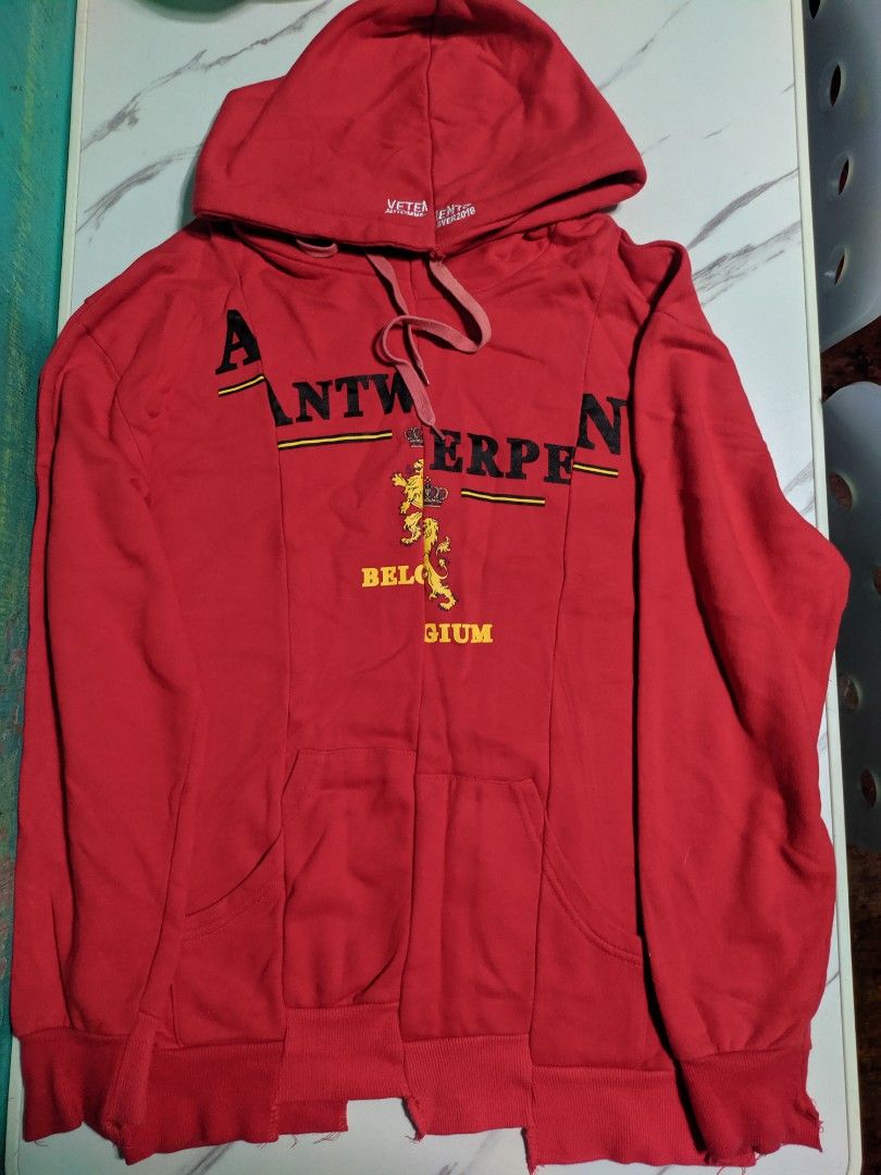 Vetements sales deconstructed hoodie
