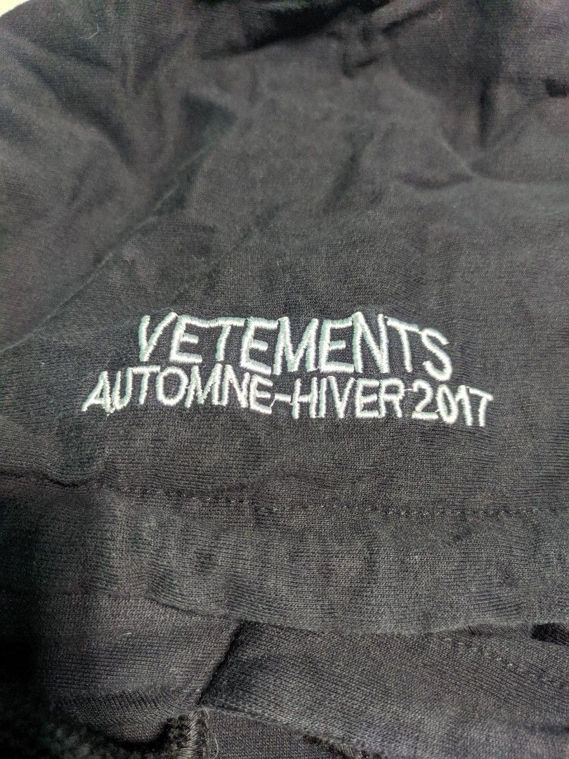 Vetements TFD Long Hoodie Men s Fashion Coats Jackets and