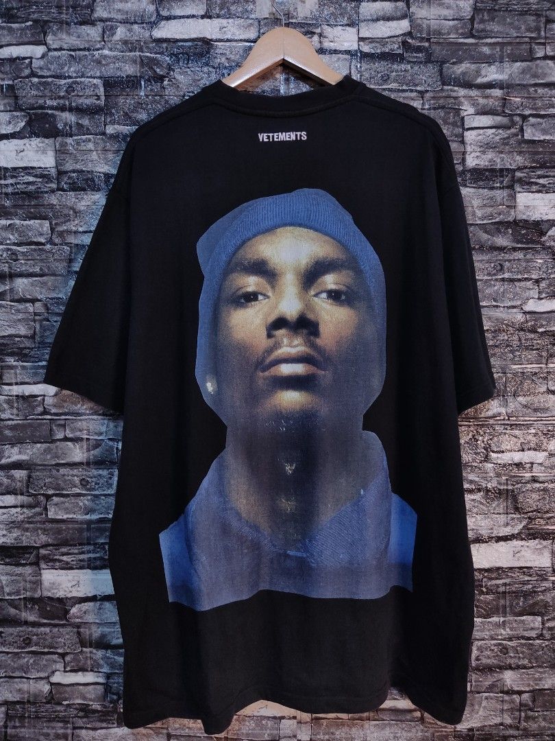 Vetements snoop dogg best sale shirt
