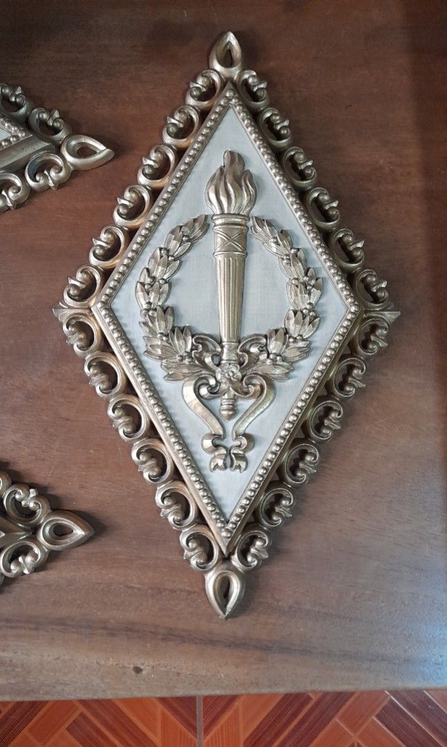 VINTAGE HOMCO WALL DECOR SET of 4, Furniture & Home Living, Home Decor