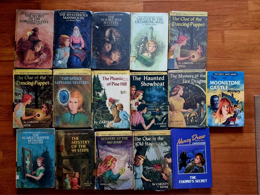 Vintage Nancy Drew Books classic covers, Hobbies & Toys, Books
